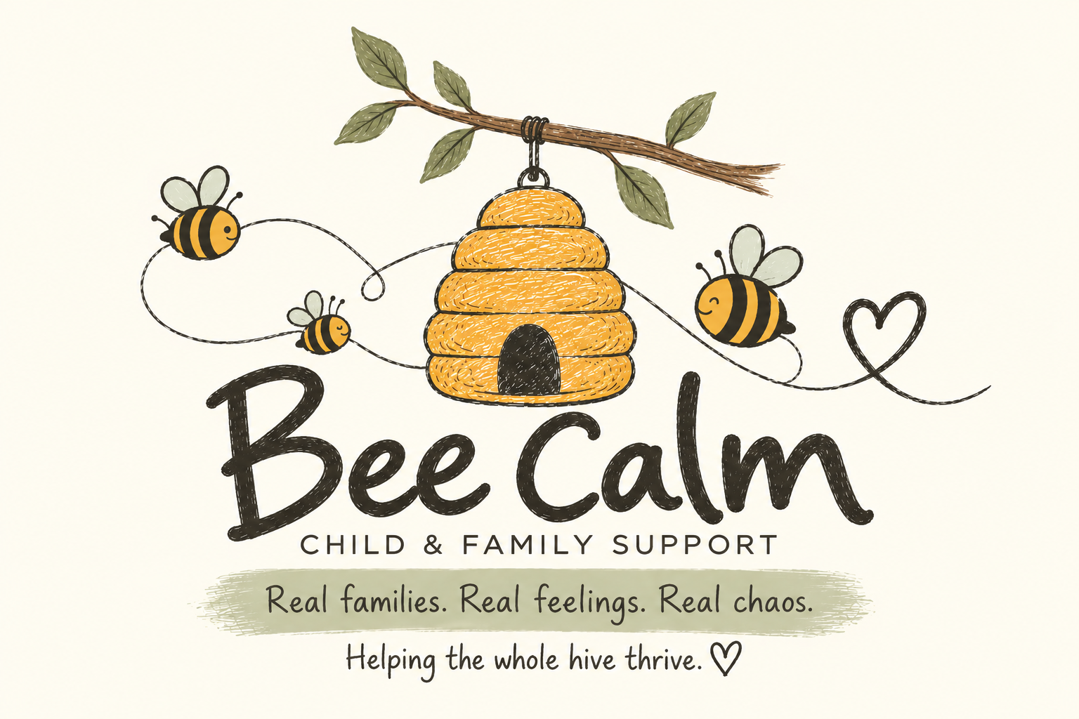 Bee Calm logo